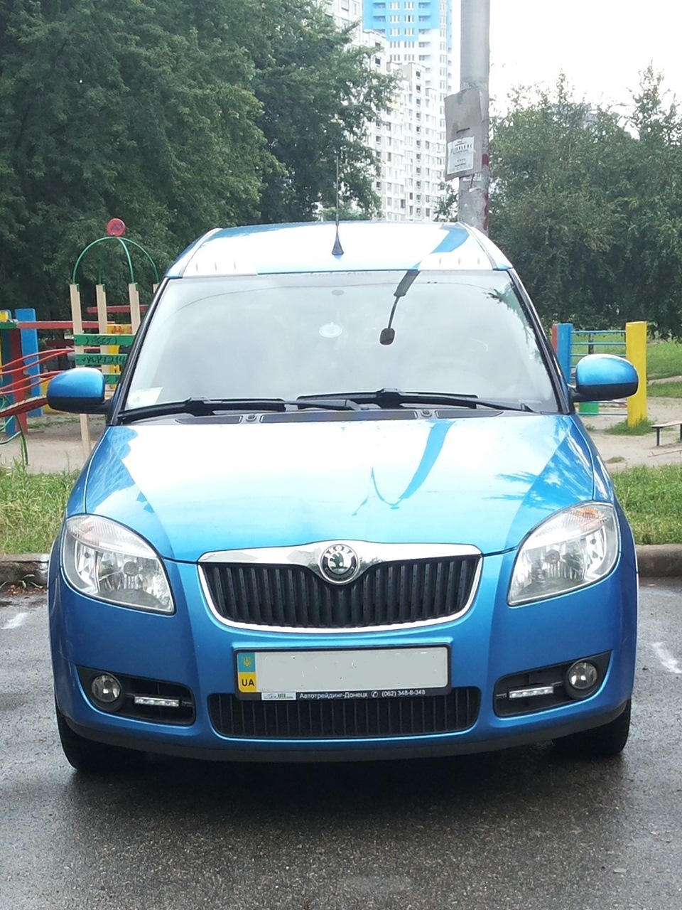 ДХО Philips (DRL) на Roomster 5