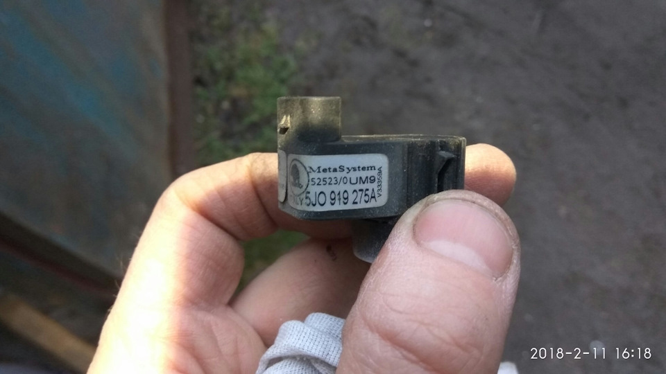 Не працює задній парктронік 3