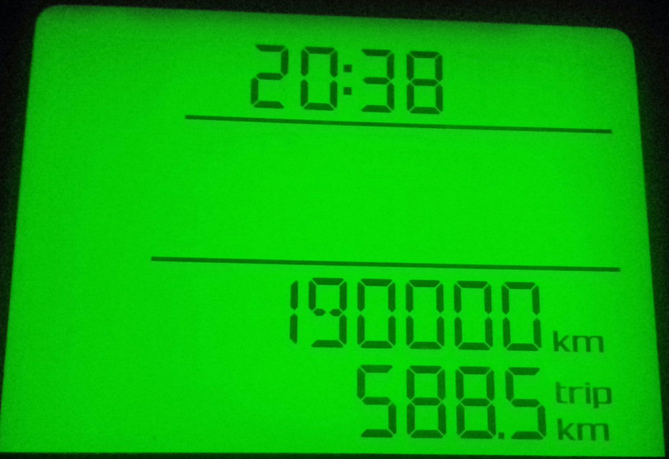 Ювілей - нам 190000 км ... 1