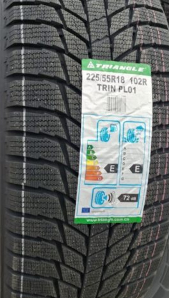 Зимова гума Triangle 225/55 R18 + 2й комплект 18 дисків 1