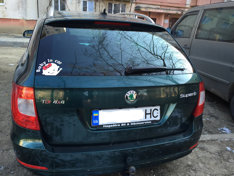 Наклейка Baby in car 3