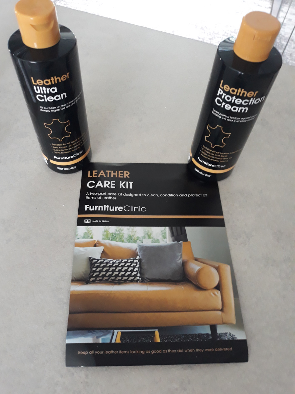 Чистимо шкіру Leather Ultra Clean 1