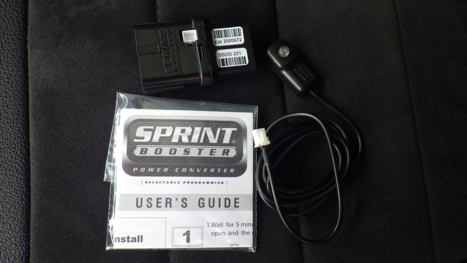 Прибираємо провал педалі газу при рушанні з місця. Sprint Booster. 3