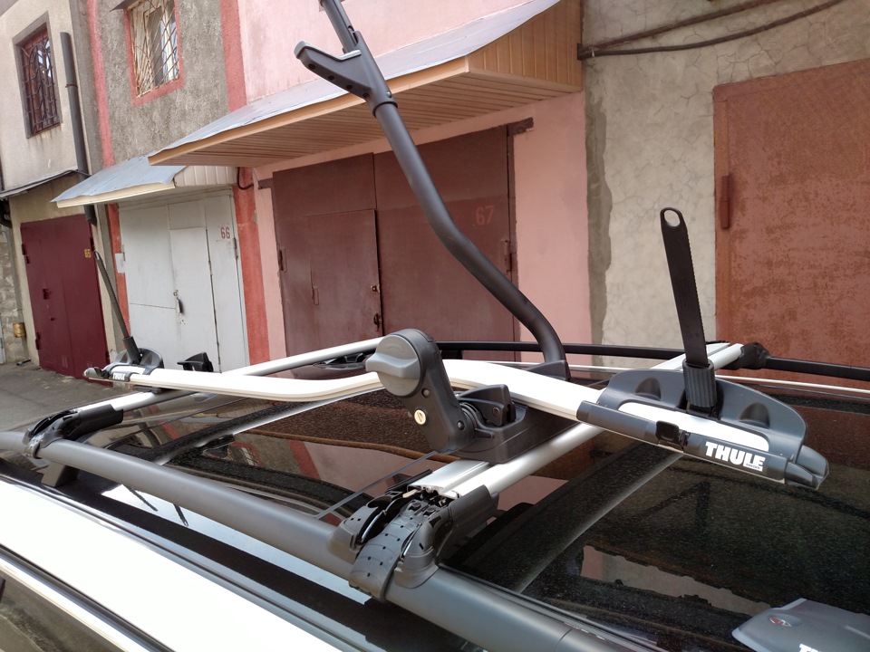 Велокріплення встановлені. Thule ProRide 591 . 4