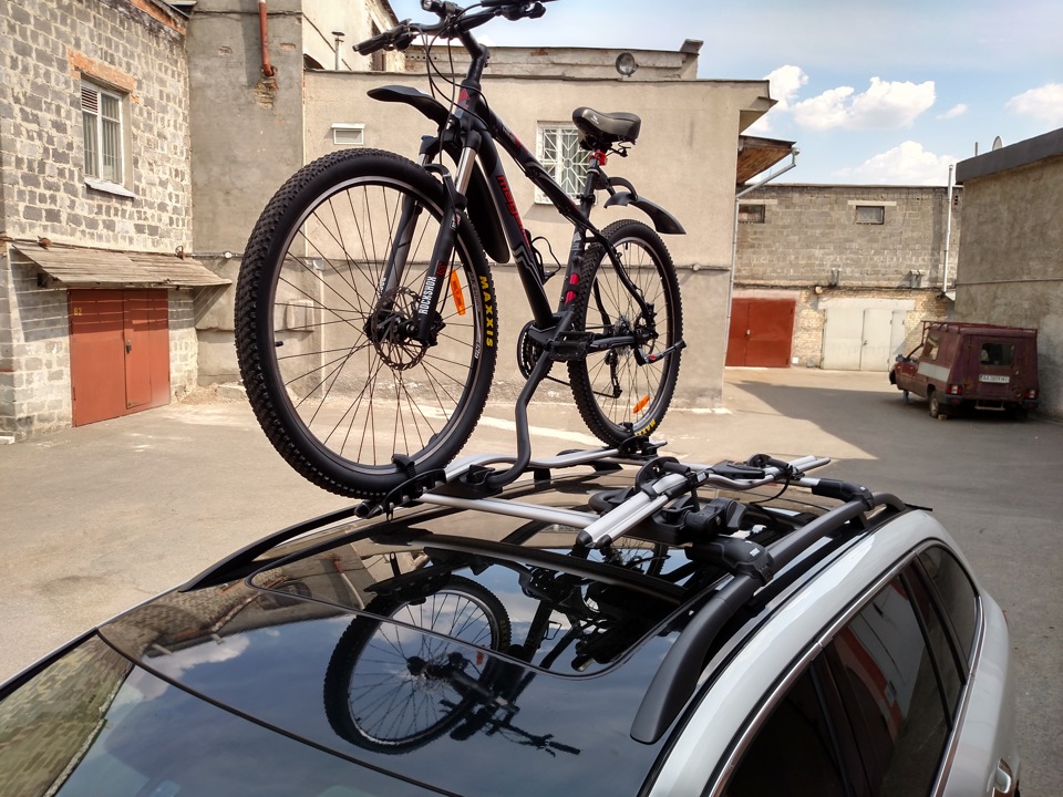 Велокріплення встановлені. Thule ProRide 591 . 1