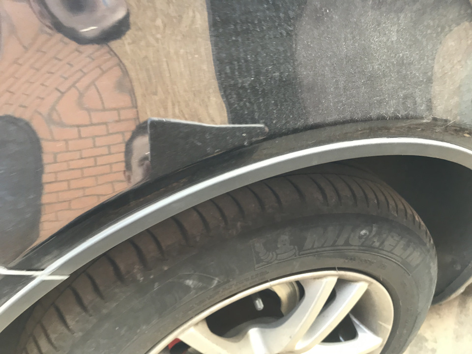 Накладки на арки на Passat / Audi від Логана 5
