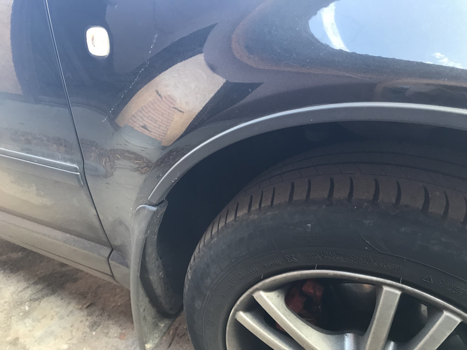 Накладки на арки на Passat / Audi від Логана 3