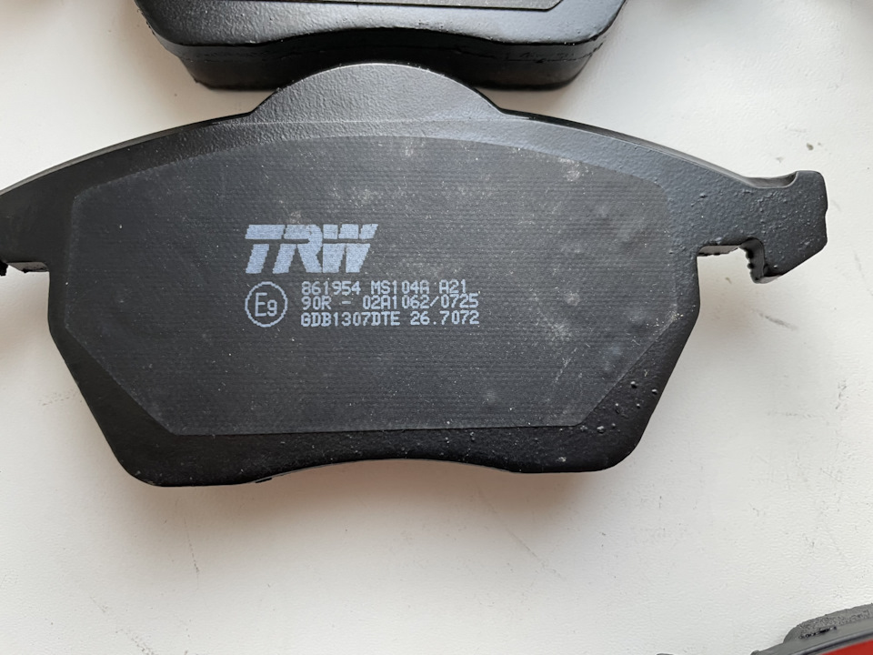 TRW DTEC GDB1307DTE Кераміка, очікування-реальність 4