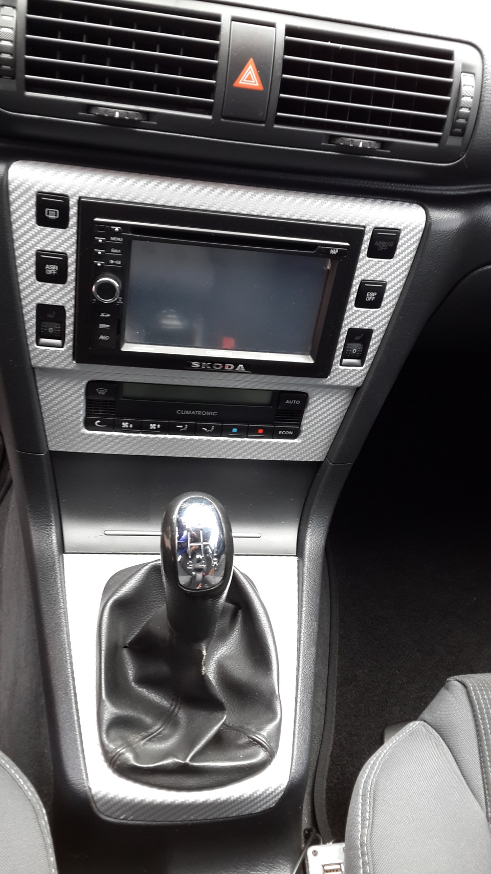 Накладки на торпеду Skoda Superb 3