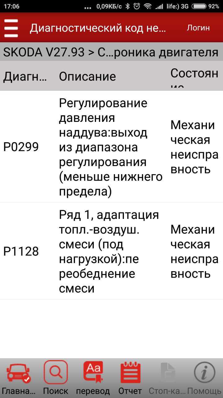 Почитав машину! Є помилки! Help! 1