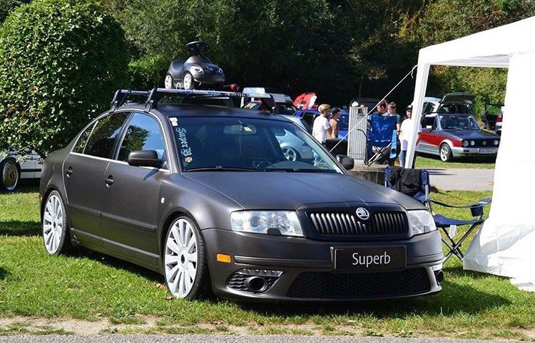 Підбір цікавого тюнінгу skoda superb mk1 5