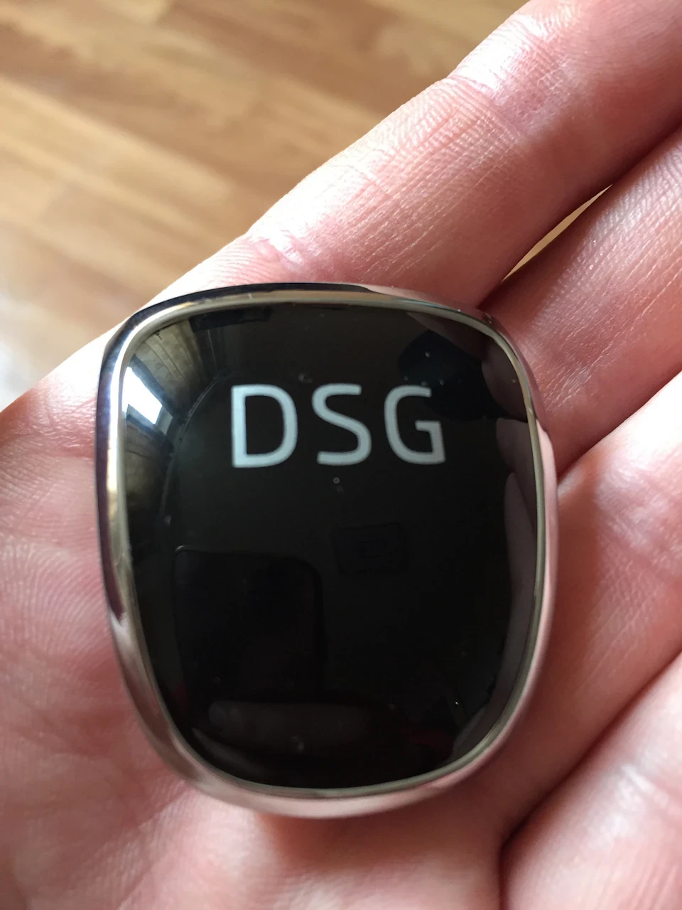 Купив на заміну хром для ручки DSG
