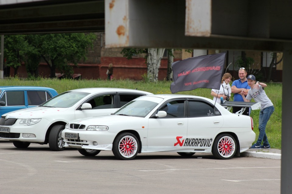 Авто пробіг Кривим Рогом на честь 9 Травня! Dark side club 4