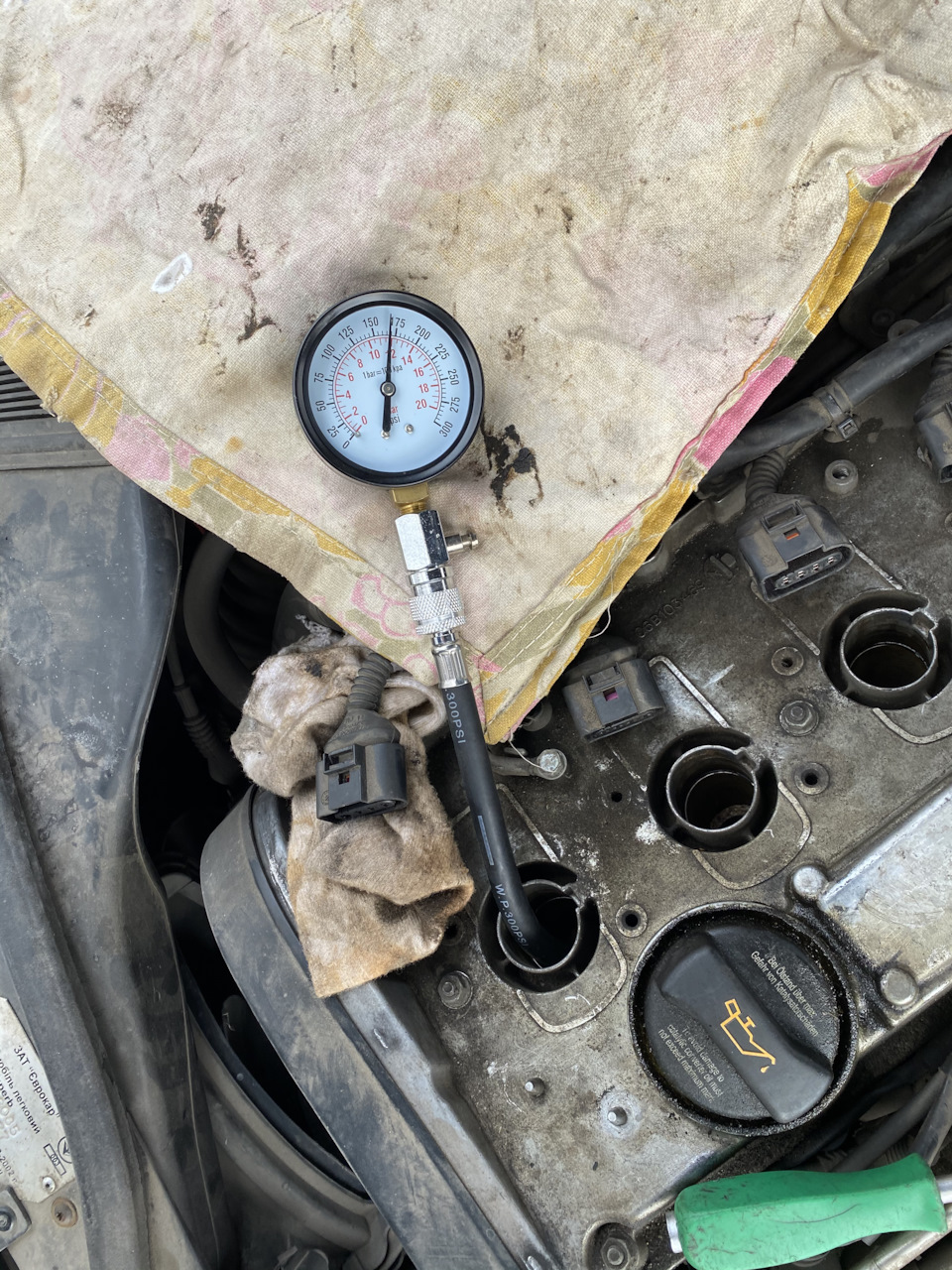 Перші перевірки. Компресія 1.8 T 1