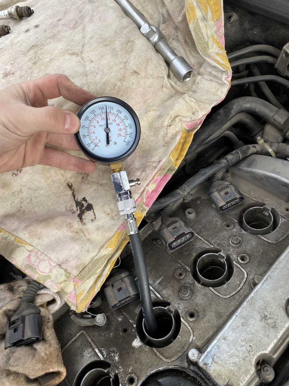 Перші перевірки. Компресія 1.8 T 2