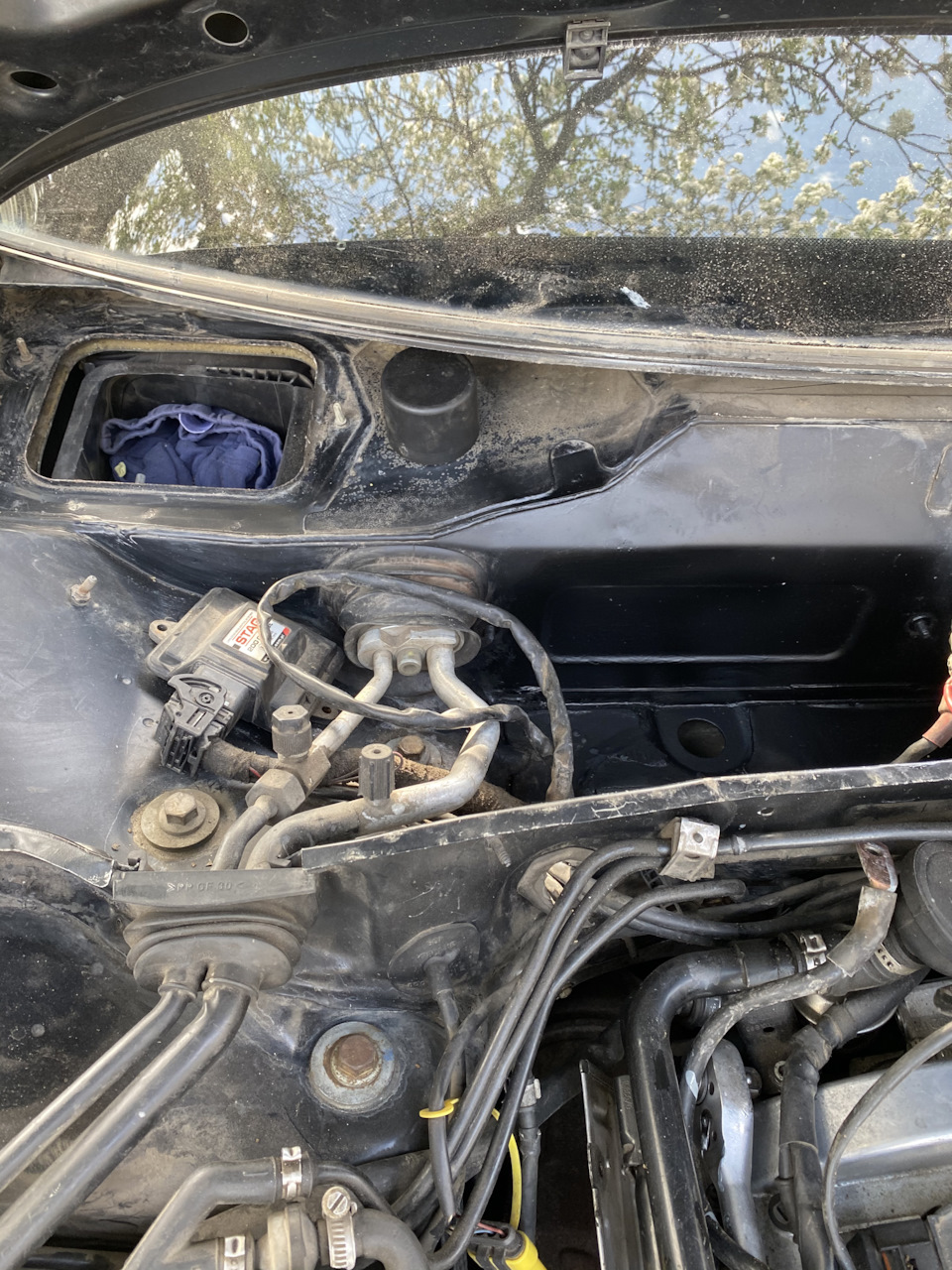 Skoda Superb 2006 вода в салоні 4