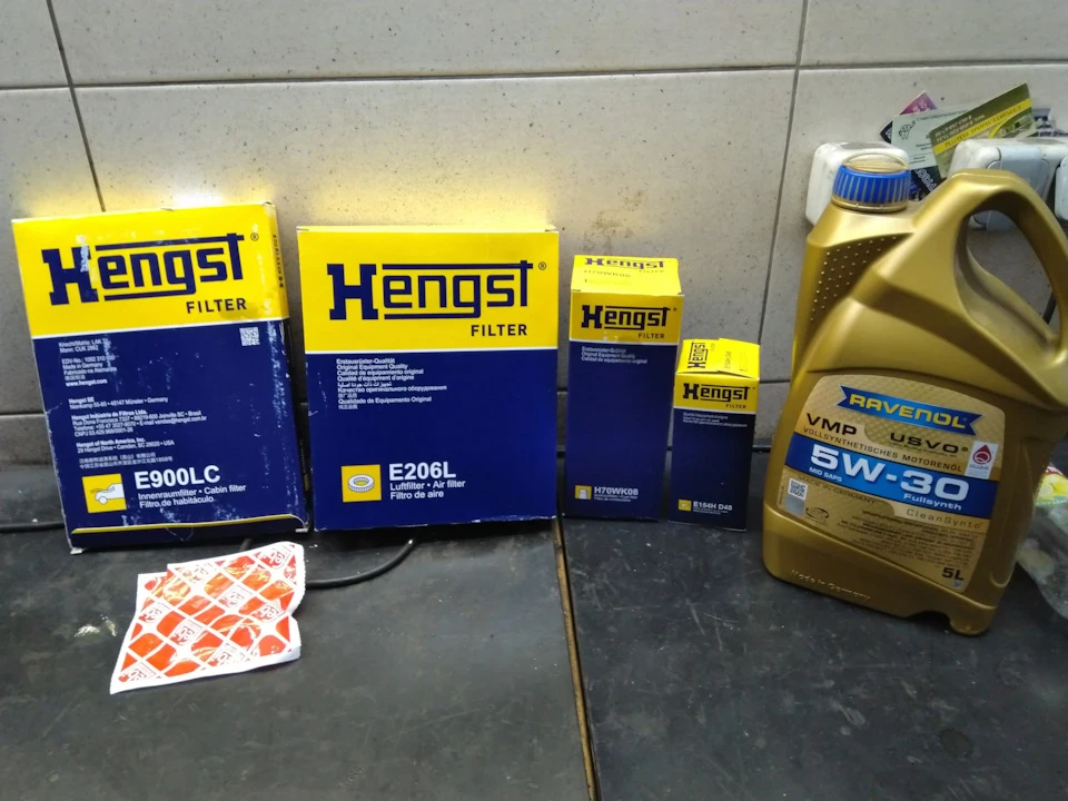 Третє ТО, перехід на олію Ravenol VMP 5w-30