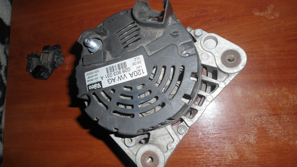 Поломалося, можливо генератор VALEO 120A 2