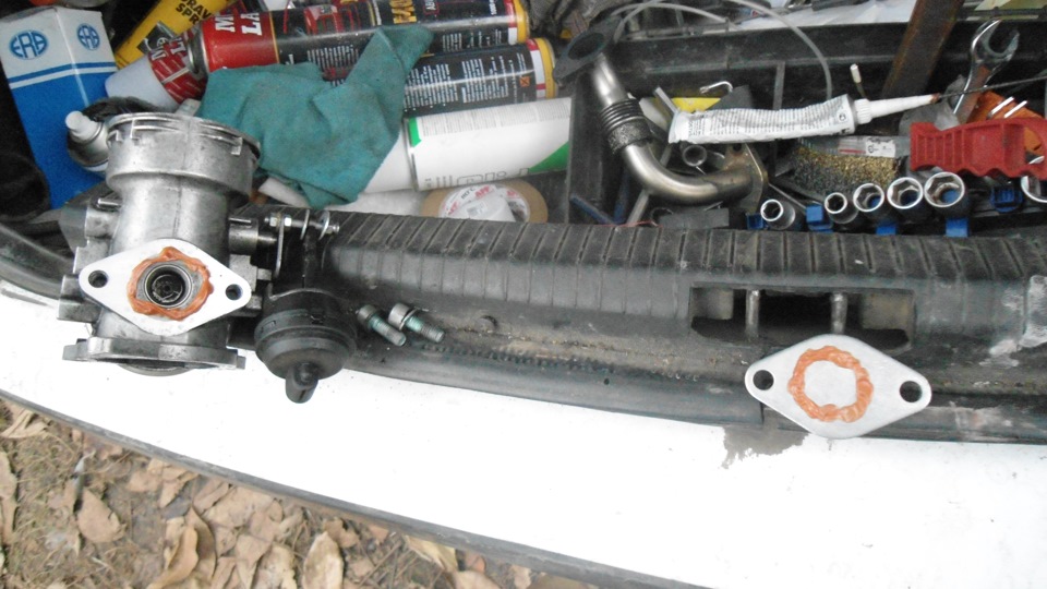 Заглушив EGR 1.9 tdi AWX 2