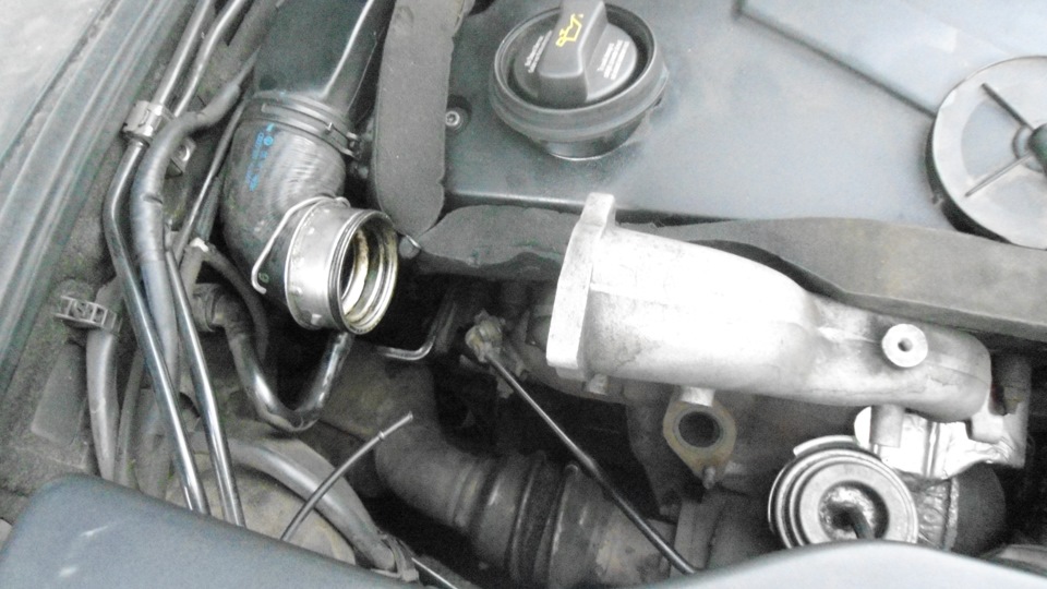 Заглушив EGR 1.9 tdi AWX 1