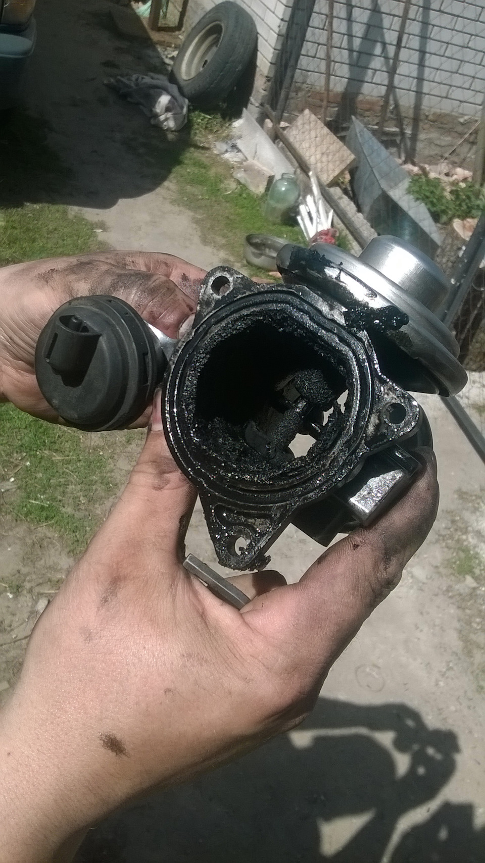 Чистка EGR 1