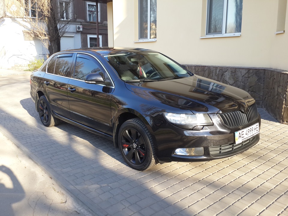 Встановив нові диски 5
