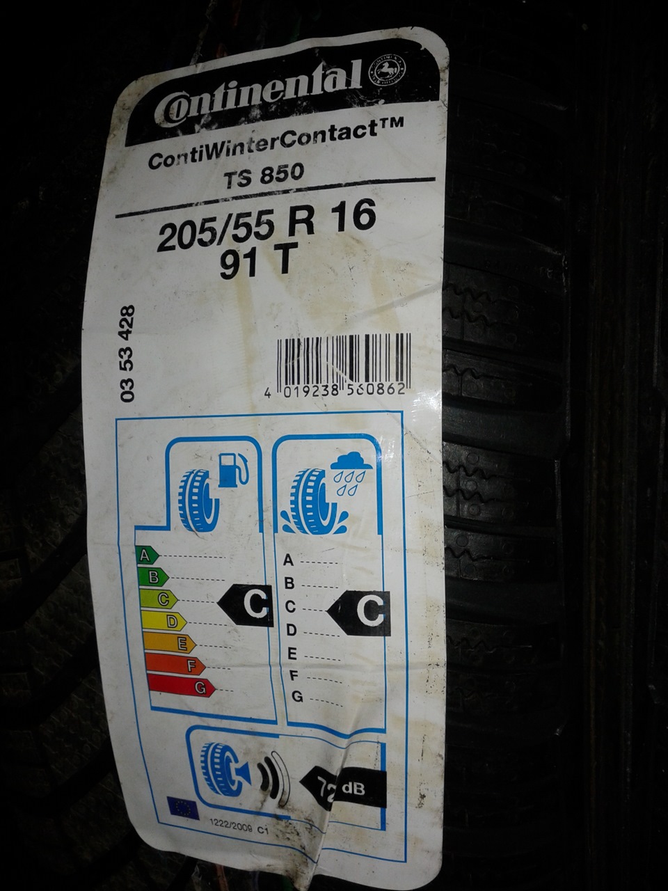 Зимові шини ContiWinterContact TS 850 4