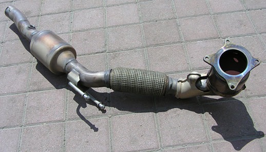 Downpipe RUD 3 + спортивний каталізатор 1