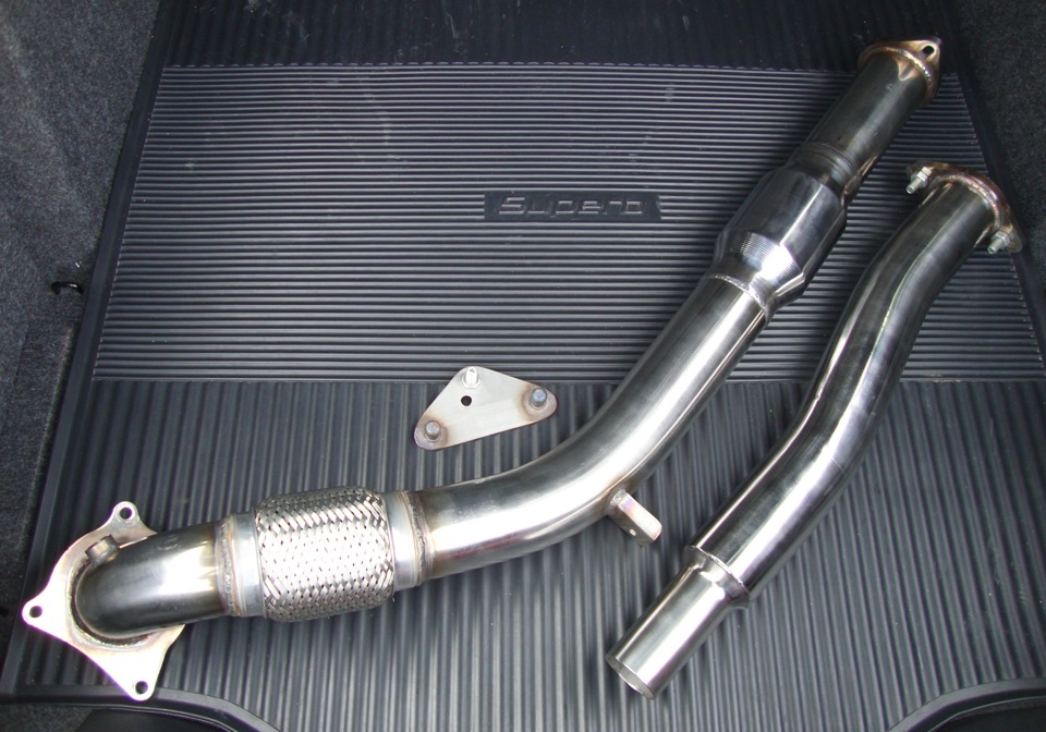 Downpipe RUD 3 + спортивний каталізатор 2