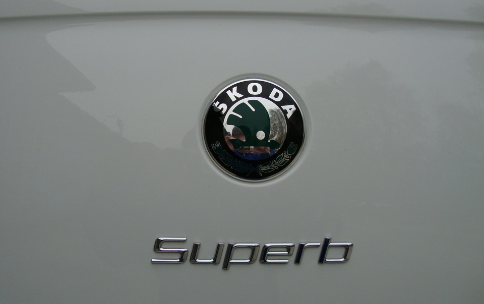 Емблема Skoda (задня) 2
