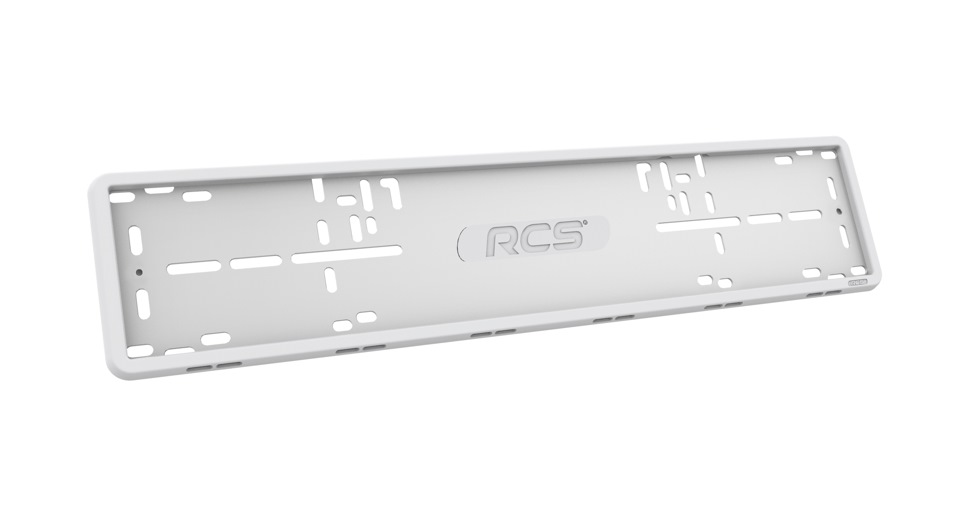 Номірні рамки RCS + наклейки євростандарту 1