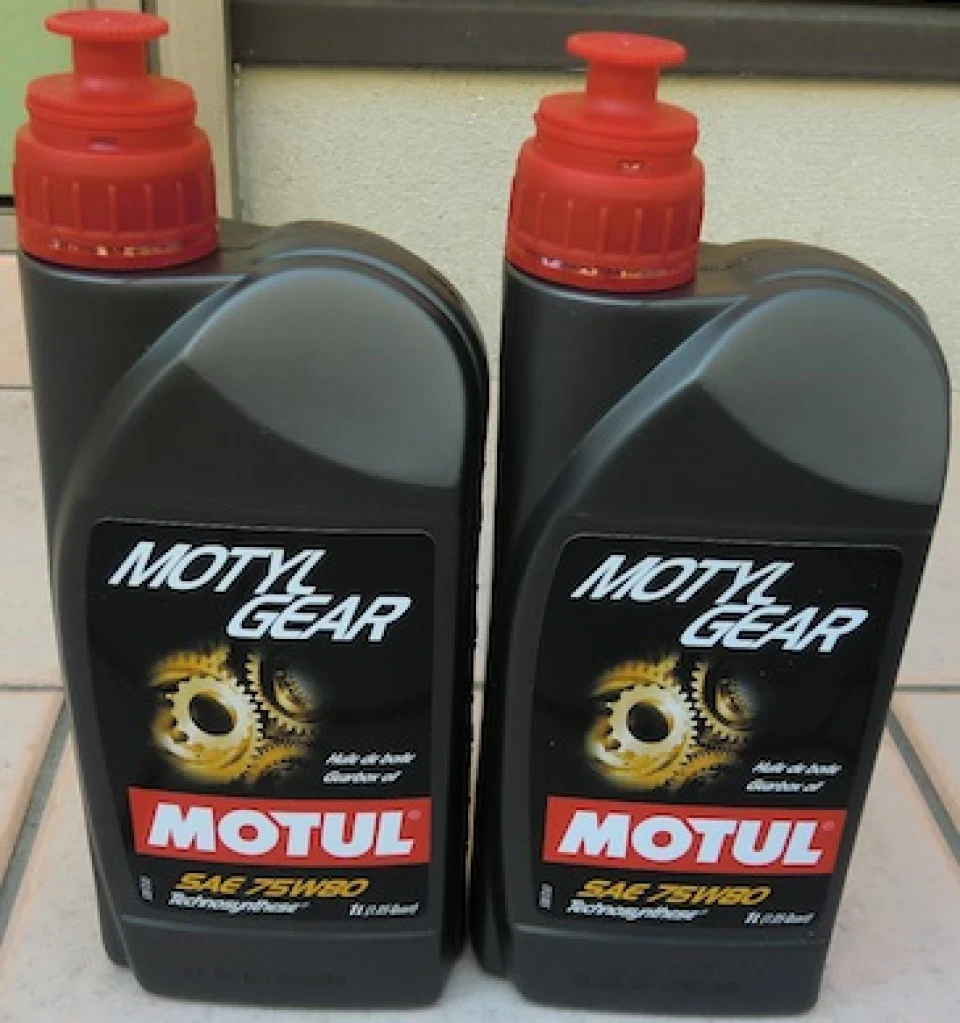 Перехід на Motul motylgear 75w-80