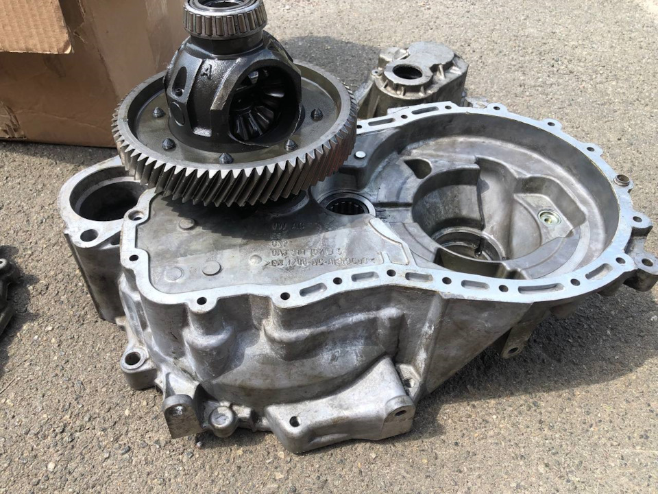 Ремонт коробки NBY LHY 1.2tsi 2