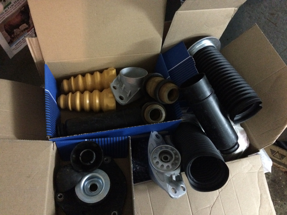 H&R and castom double-acting shock-absorber 5