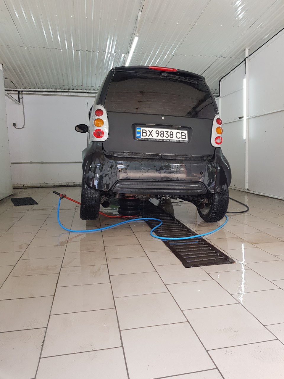 Детейлінг миття Smart'a 1