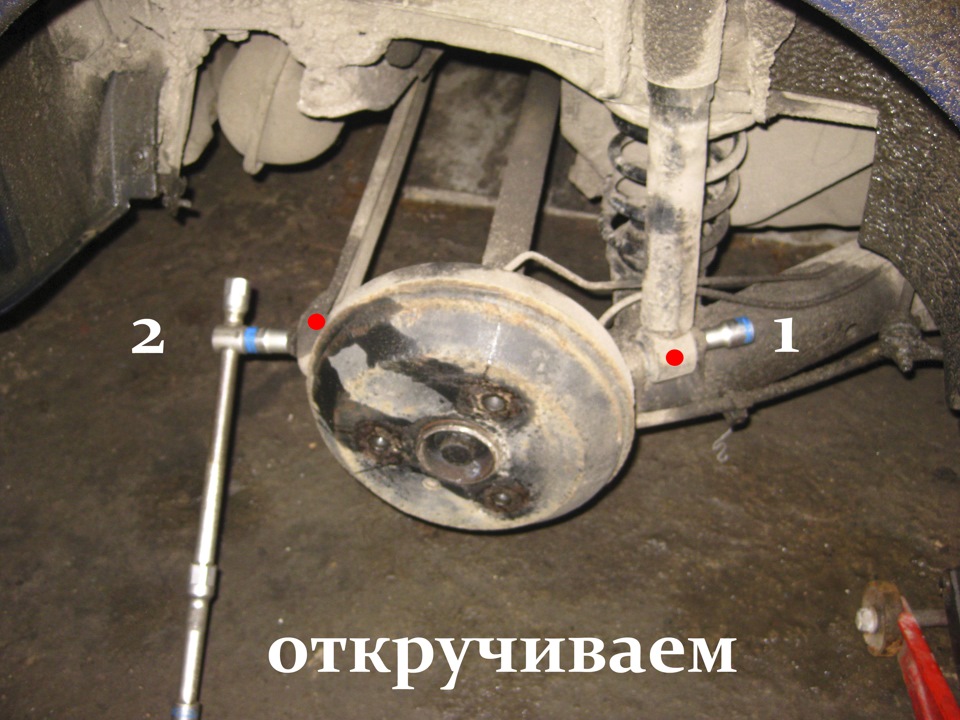 Заміна задніх пружин на KYB 2