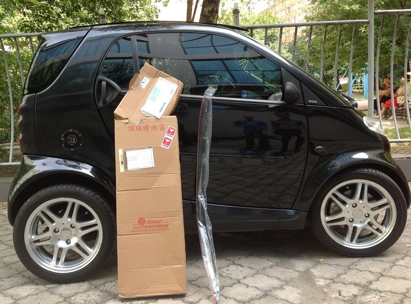 Дефлектори вікон на SMART 1