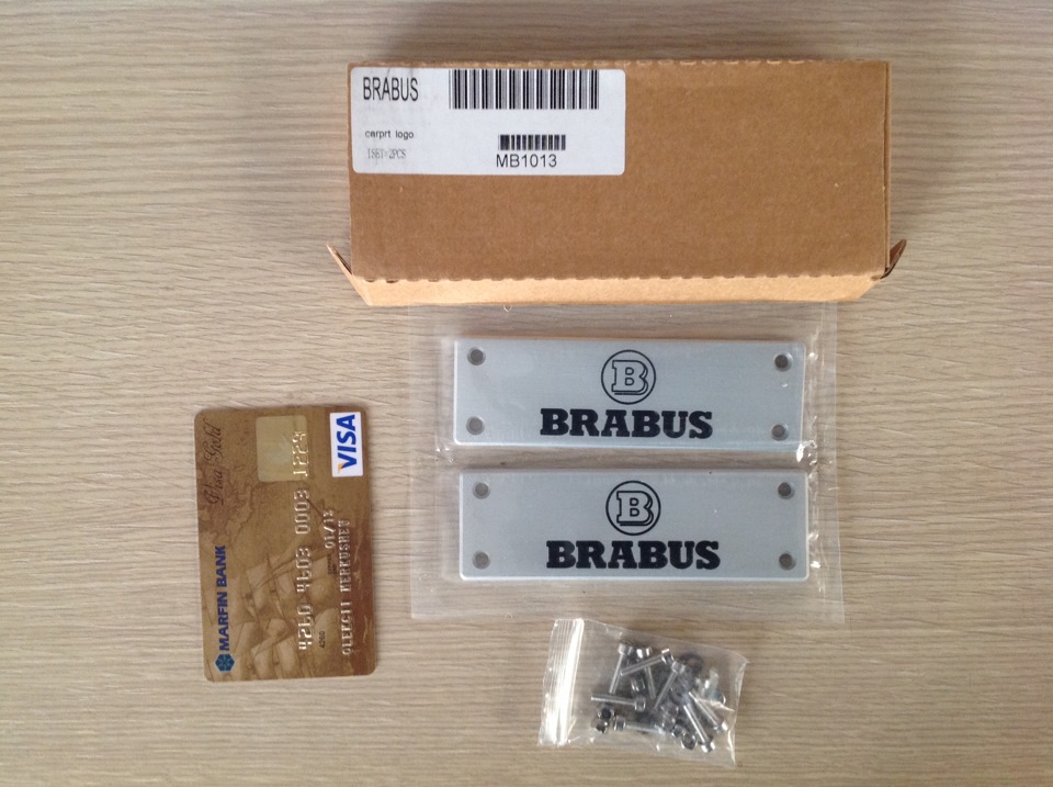 шильдик Brabus 1