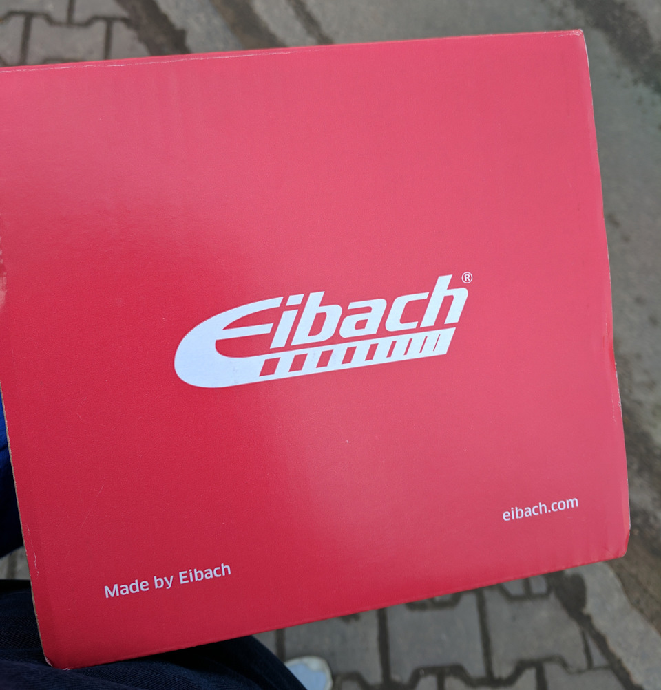 Приїхали проставки Eibach 2