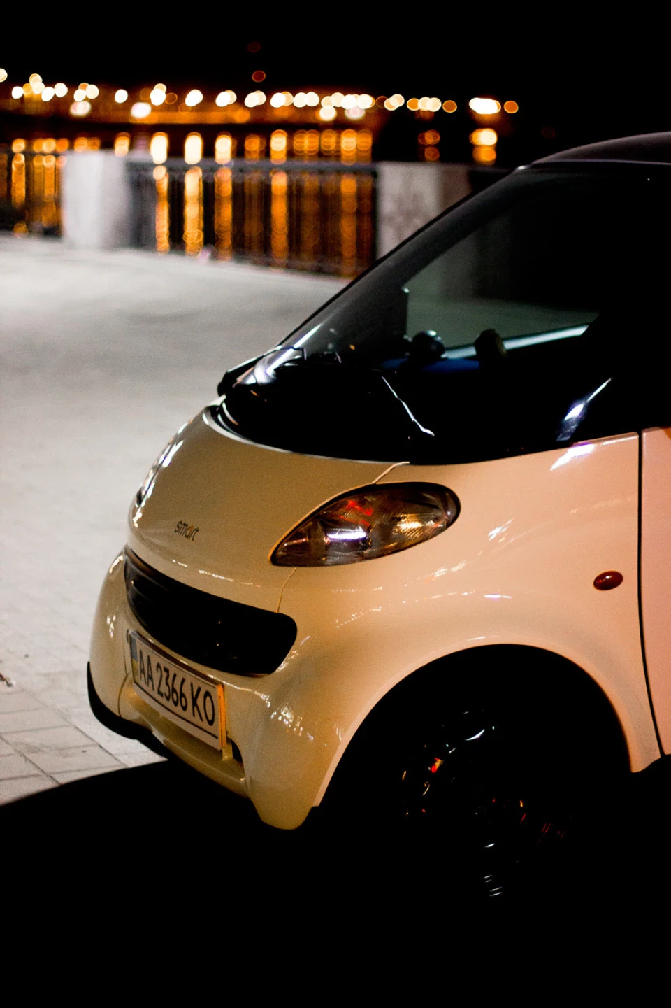 Знімали Smart'а на Поштовій