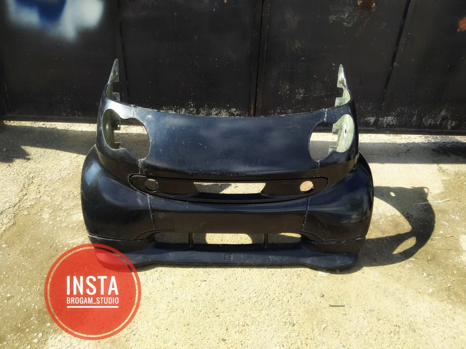 Зібрали морду для Smart Fortwo 450 Facelift