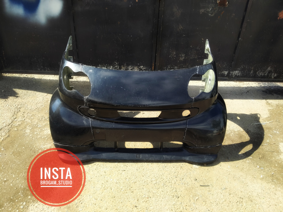 Зібрали морду для Smart Fortwo 450 Facelift 1