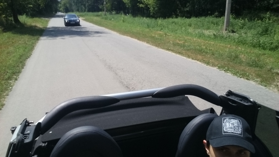 Перший виїзд без даху... На капіталку. 1