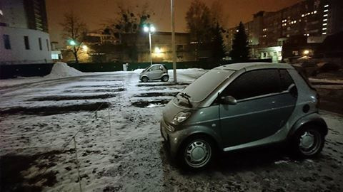 Насилу знайшов де smart припаркувати! 1