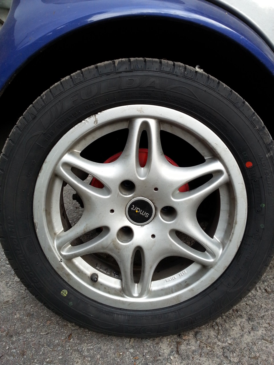 Нові задні шини Fulda EcoControl HP 195/50 R15 5