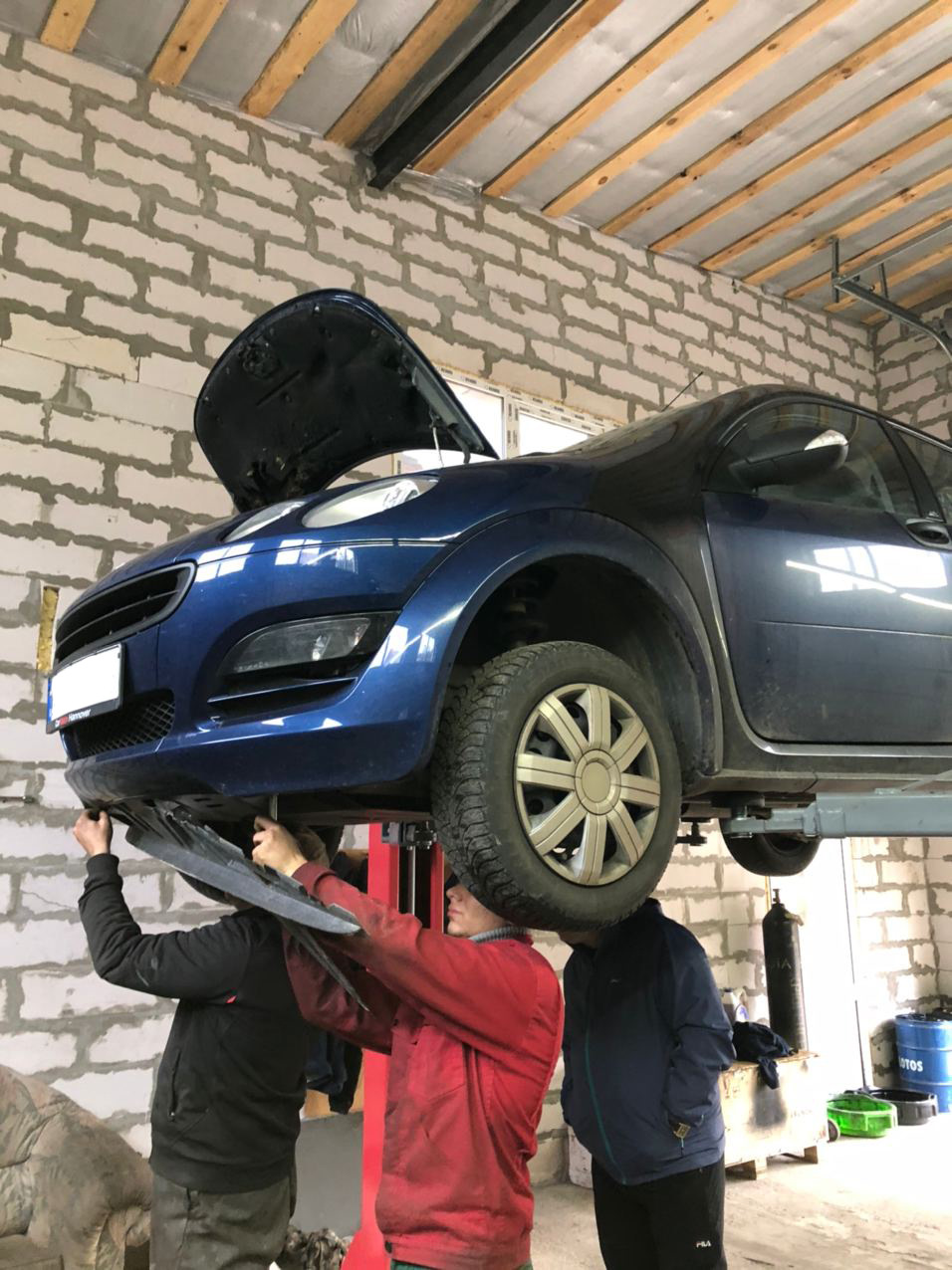 Планове ТО + заміна задніх колодок та перевзуття 2