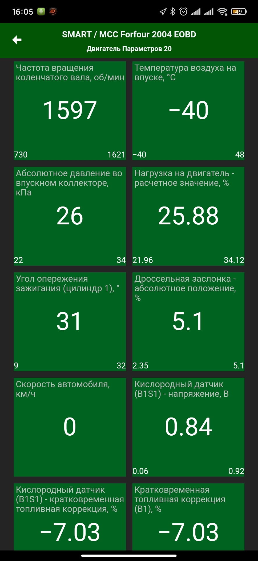 Помилка P0110 3