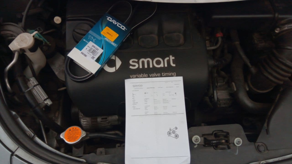 Заміна ременя генератора 3