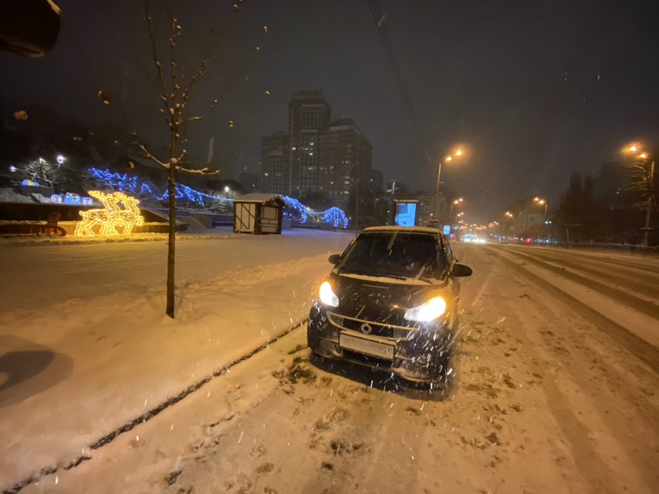 ТО 30, Перший сніг та задній привід))) 1
