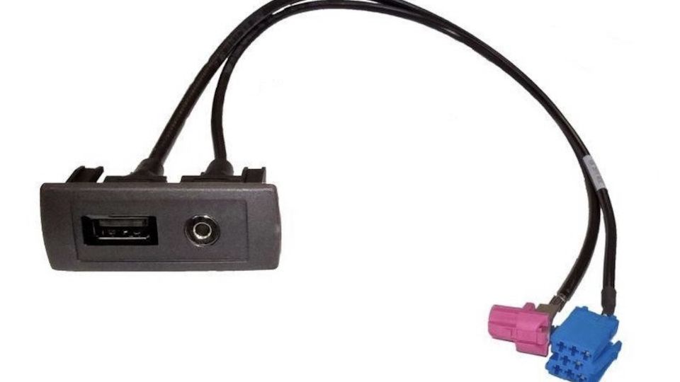 Заводський сабвуфер, його проводка та USB 4